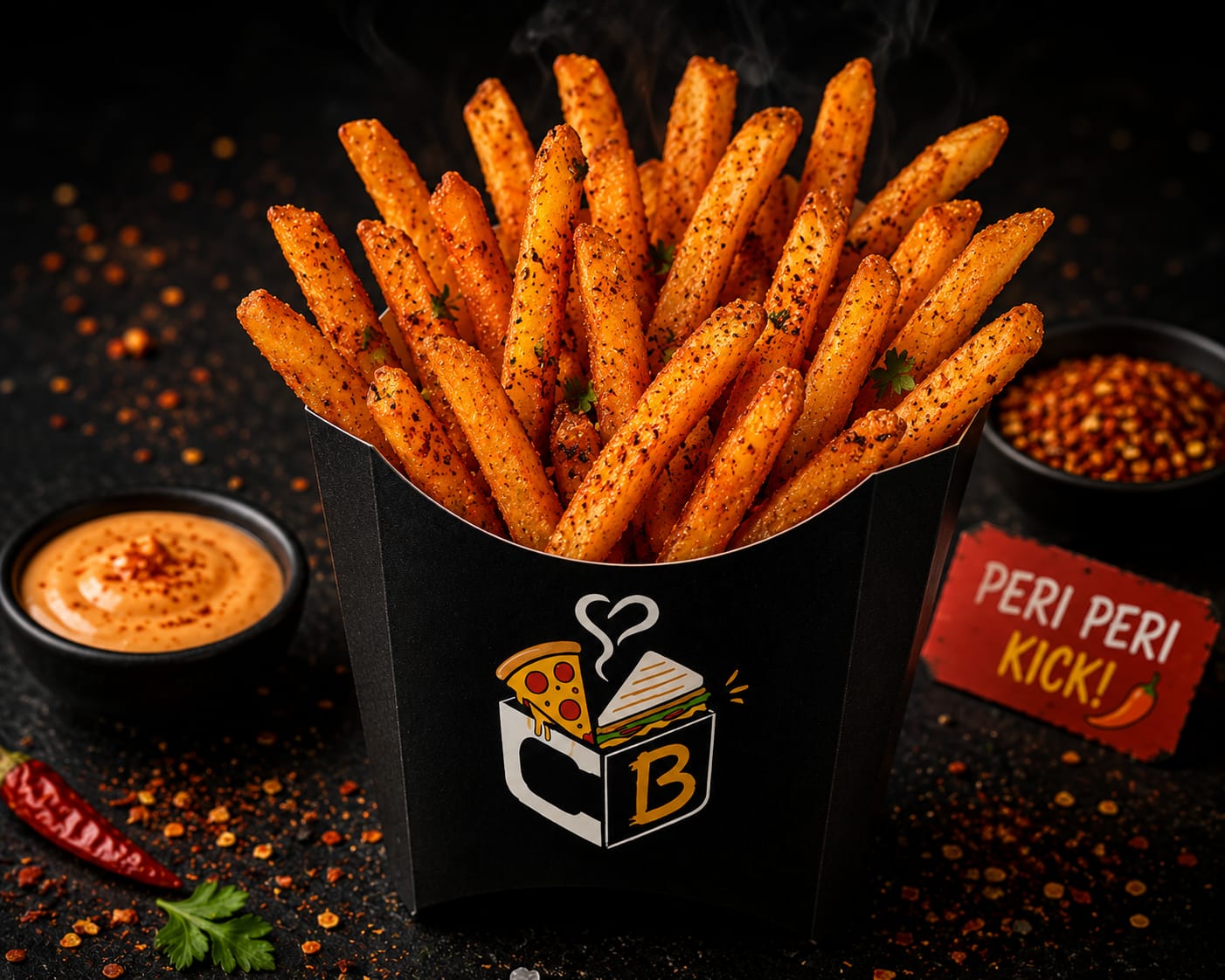 Peri peri fries